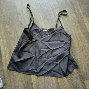 NWOT Karl Lagerfeld Black Tank Size XS